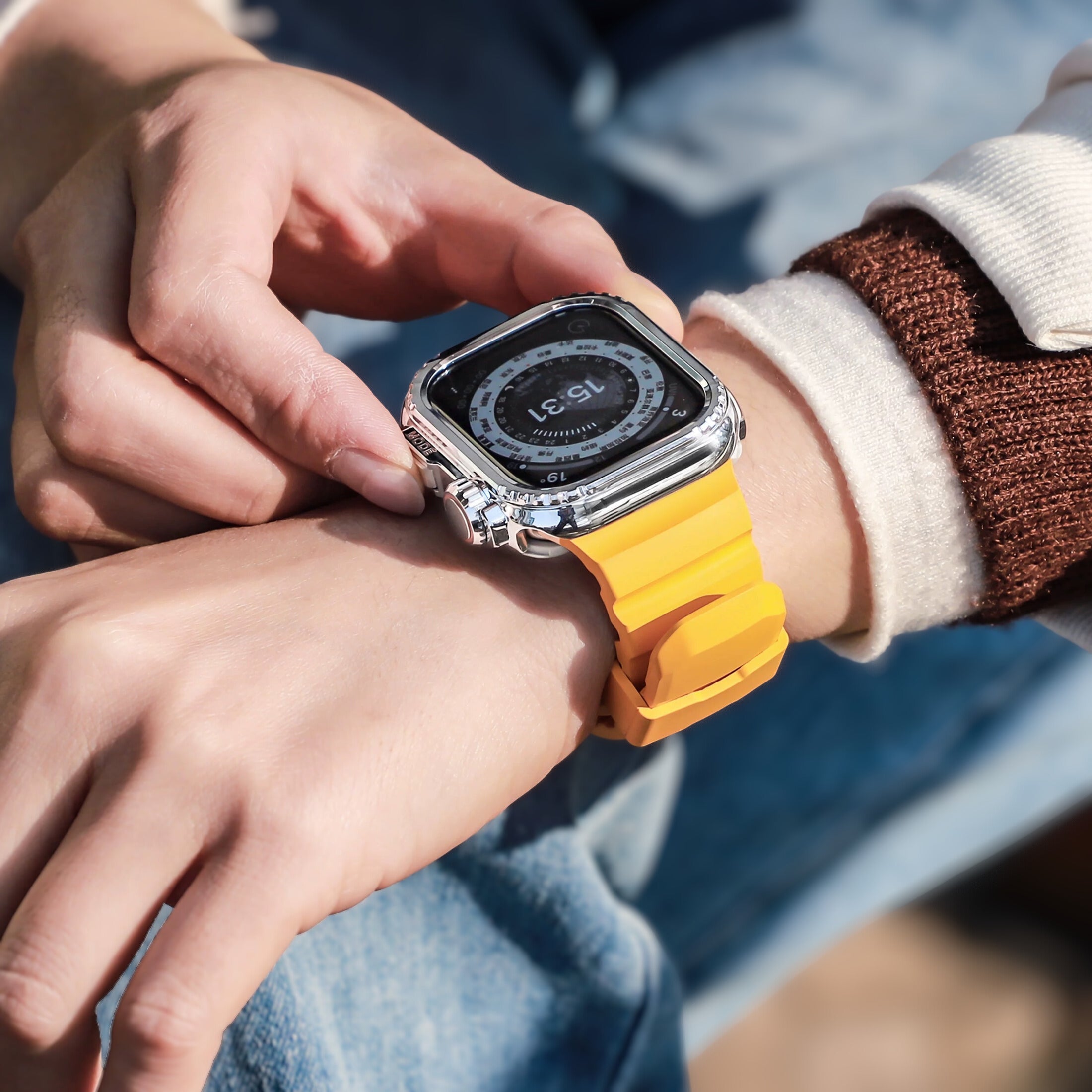 Outdoor Robust Silicone Band